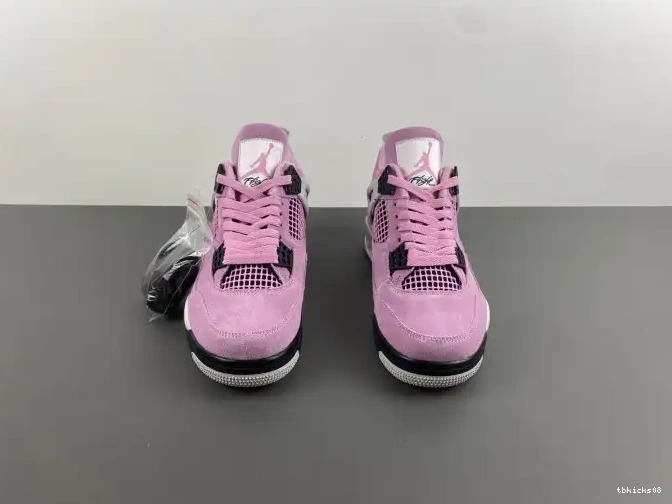 Reps TBkick AQ9129-501 Jordan WMNS Air 4 Orchid 0616
